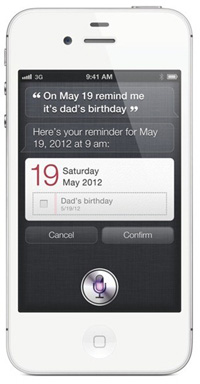 iPhone 4 with Siri Siri gets ported over to iPhone 4